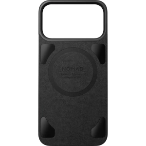 Nakładka na plecki NOMAD Magnetic Leather Back do Apple iPhone 17 Pro Max kompatybilna z MagSafe, skóra Horween (black)