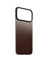 Nakładka na plecki NOMAD Magnetic Leather Back do Apple iPhone 17 Pro Max kompatybilna z MagSafe, skóra Horween (rustic brown
