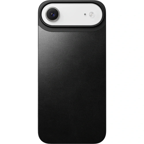 Nakładka na plecki NOMAD Magnetic Leather Back do Apple iPhone Air kompatybilna z MagSafe, skóra Horween (black)