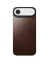 Nakładka na plecki NOMAD Magnetic Leather Back do Apple iPhone Air kompatybilna z MagSafe, skóra Horween (rustic brown)