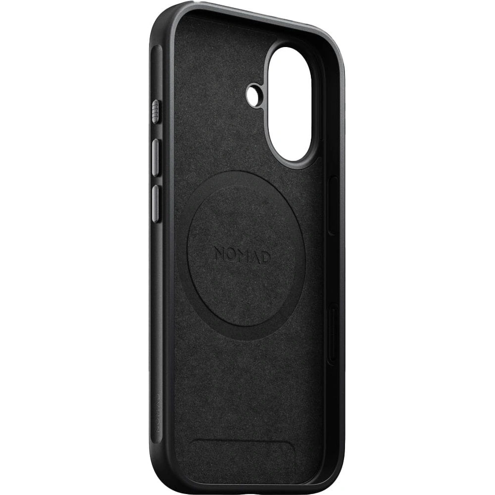 Skórzane etui NOMAD Modern Leather Case do Apple iPhone 17 kompatybilne z MagSafe (black)