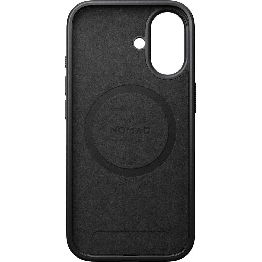 Skórzane etui NOMAD Modern Leather Case do Apple iPhone 17 kompatybilne z MagSafe (black)