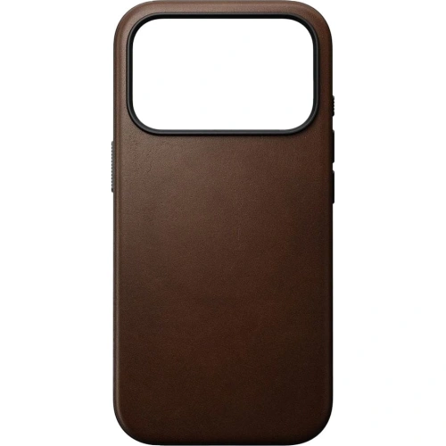 Skórzane etui NOMAD Modern Leather Case do Apple iPhone 17 Pro kompatybilne z MagSafe (brown)