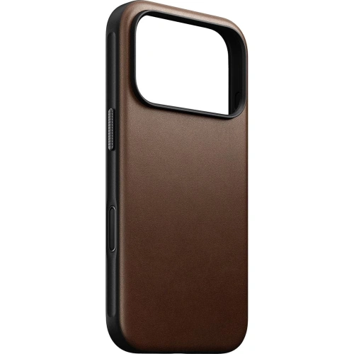 Skórzane etui NOMAD Modern Leather Case do Apple iPhone 17 Pro kompatybilne z MagSafe (brown)