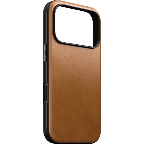 Skórzane etui NOMAD Modern Leather Case do Apple iPhone 17 Pro kompatybilne z MagSafe (english tan-c)