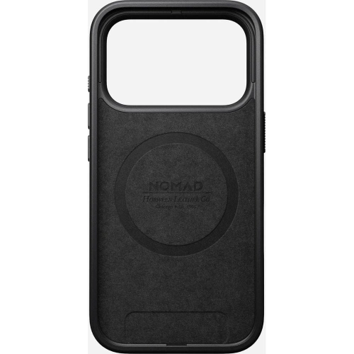 Skórzane etui NOMAD Modern Leather Case do Apple iPhone 17 Pro kompatybilne z MagSafe, skóra Horween (black)