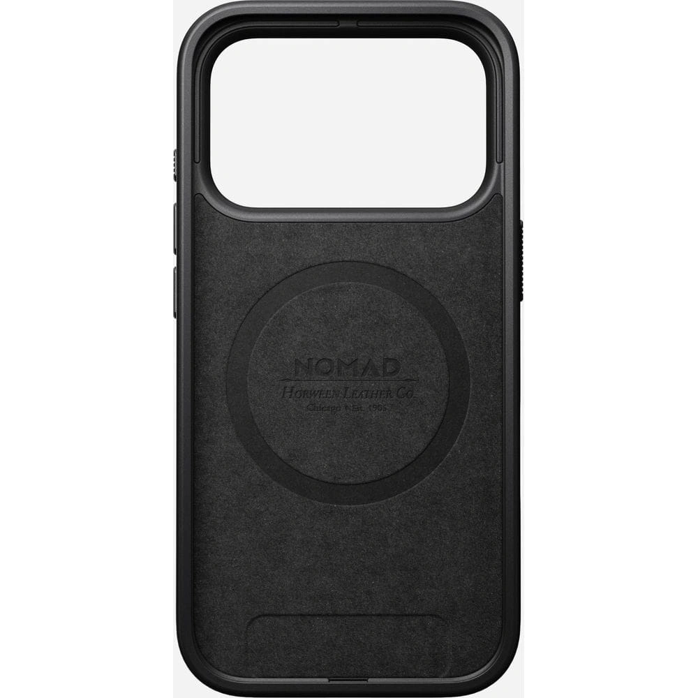 Skórzane etui NOMAD Modern Leather Case do Apple iPhone 17 Pro kompatybilne z MagSafe, skóra Horween (black)