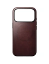 Skórzane etui NOMAD Modern Leather Case do Apple iPhone 17 Pro kompatybilne z MagSafe, skóra Horween (burgundy)