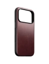Skórzane etui NOMAD Modern Leather Case do Apple iPhone 17 Pro kompatybilne z MagSafe, skóra Horween (burgundy)