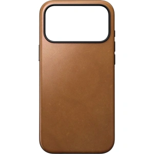 Skórzane etui NOMAD Modern Leather Case do Apple iPhone 17 Pro Max kompatybilne z MagSafe (english tan-c)