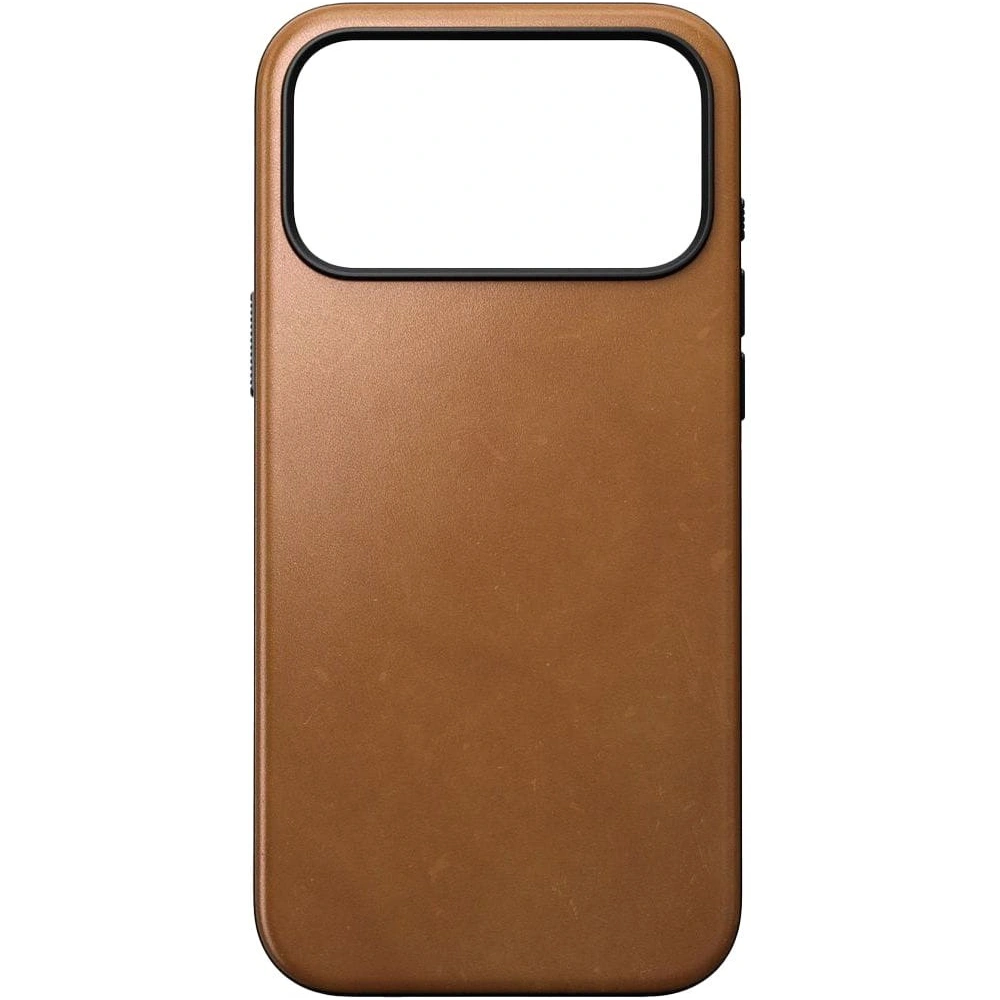 Skórzane etui NOMAD Modern Leather Case do Apple iPhone 17 Pro Max kompatybilne z MagSafe (english tan-c)