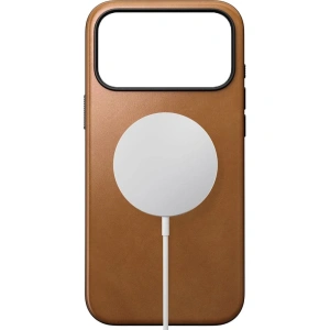 Skórzane etui NOMAD Modern Leather Case do Apple iPhone 17 Pro Max kompatybilne z MagSafe (english tan-c)