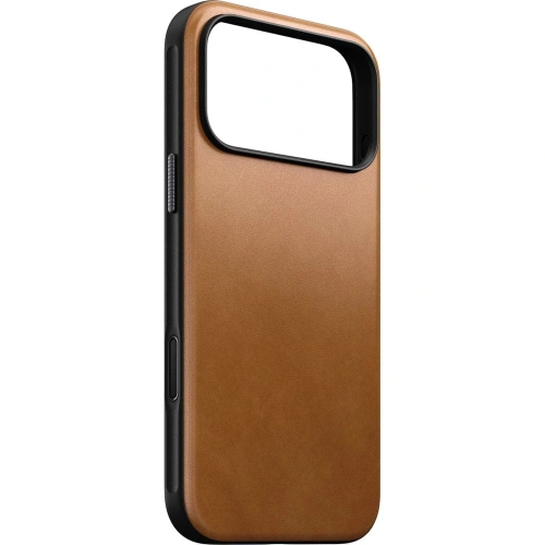 Skórzane etui NOMAD Modern Leather Case do Apple iPhone 17 Pro Max kompatybilne z MagSafe (english tan-c)