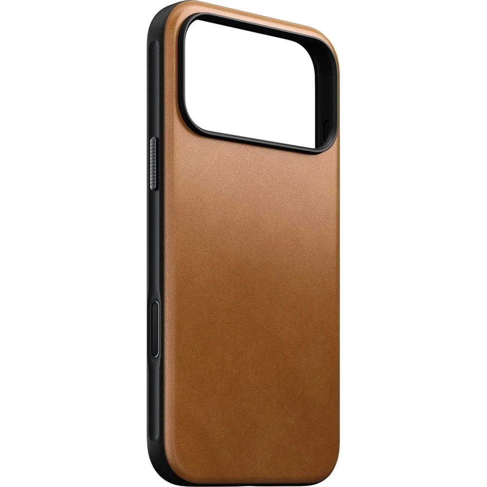 Skórzane etui NOMAD Modern Leather Case do Apple iPhone 17 Pro Max kompatybilne z MagSafe (english tan-c)