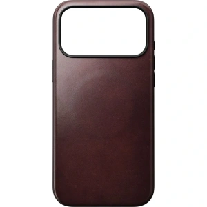 Skórzane etui NOMAD Modern Leather Case do Apple iPhone 17 Pro Max kompatybilne z MagSafe, skóra Horween (burgundy)