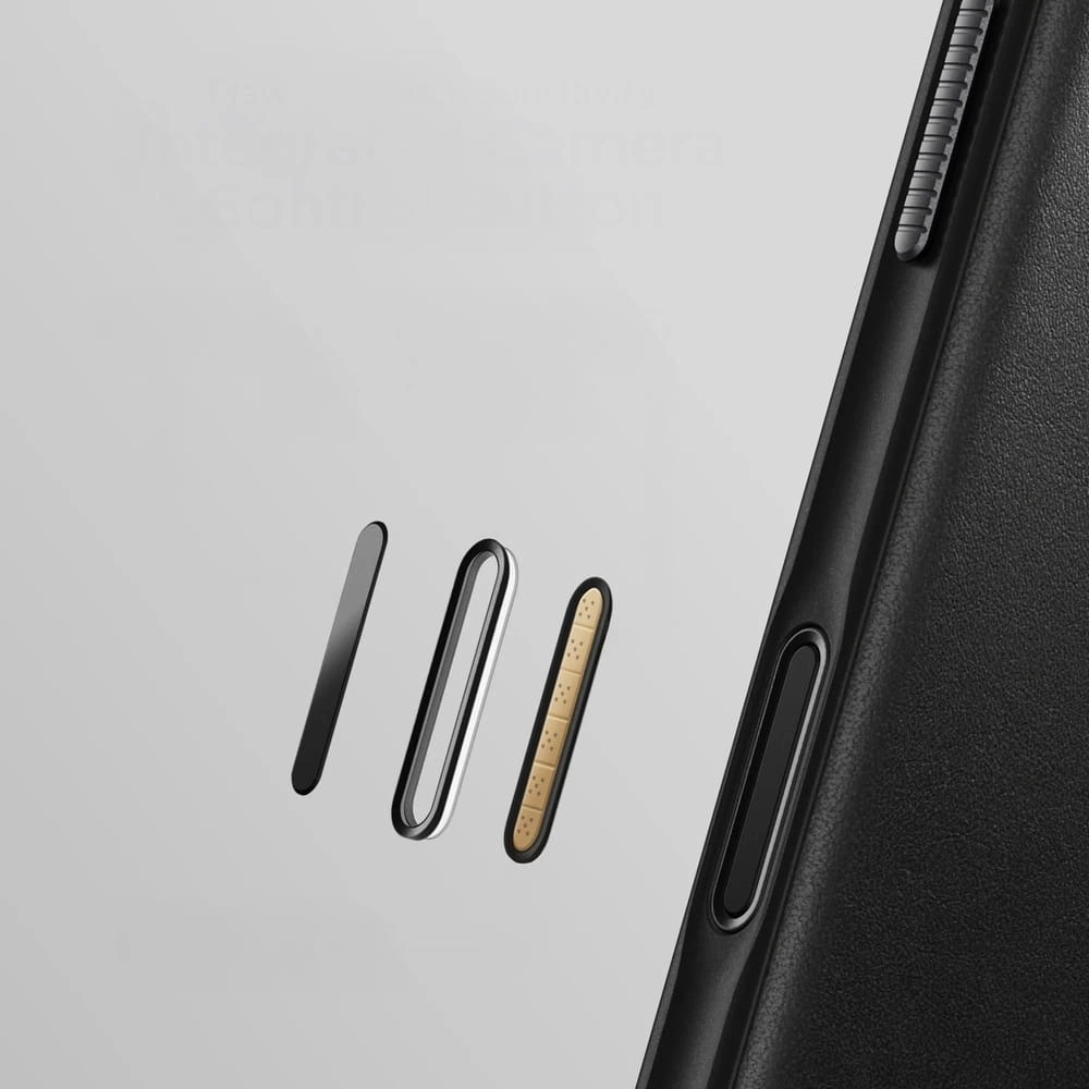 Skórzane etui NOMAD Modern Leather Folio do Apple iPhone 17 kompatybilne z MagSafe (black)