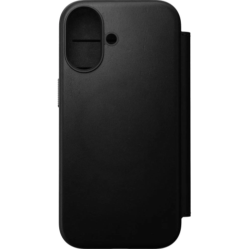 Skórzane etui NOMAD Modern Leather Folio do Apple iPhone 17 kompatybilne z MagSafe (black)