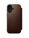 Skórzane etui NOMAD Modern Leather Folio do Apple iPhone 17 kompatybilne z MagSafe (brown)