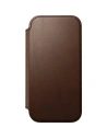 Skórzane etui NOMAD Modern Leather Folio do Apple iPhone 17 kompatybilne z MagSafe (brown)