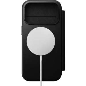 Skórzane etui NOMAD Modern Leather Folio do Apple iPhone 17 Pro kompatybilne z MagSafe (black)