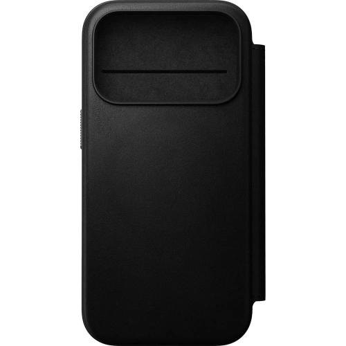 Skórzane etui NOMAD Modern Leather Folio do Apple iPhone 17 Pro kompatybilne z MagSafe (black)