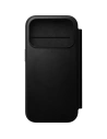 Skórzane etui NOMAD Modern Leather Folio do Apple iPhone 17 Pro kompatybilne z MagSafe (black)