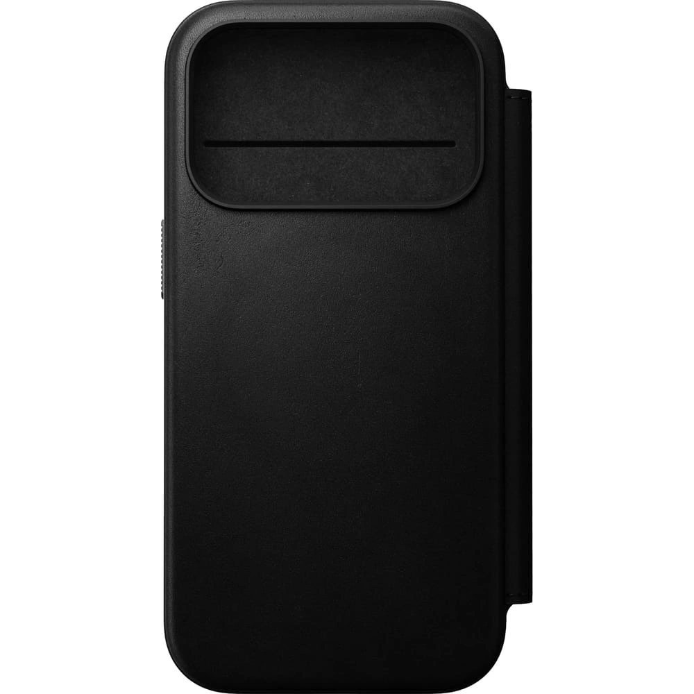 Skórzane etui NOMAD Modern Leather Folio do Apple iPhone 17 Pro kompatybilne z MagSafe (black)