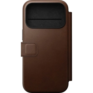 Skórzane etui NOMAD Modern Leather Folio do Apple iPhone 17 Pro kompatybilne z MagSafe (brown)