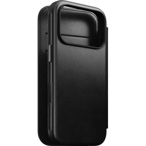 Skórzane etui NOMAD Modern Leather Folio do Apple iPhone 17 Pro kompatybilne z MagSafe, skóra Horween (black)