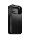 Skórzane etui NOMAD Modern Leather Folio do Apple iPhone 17 Pro kompatybilne z MagSafe, skóra Horween (black)