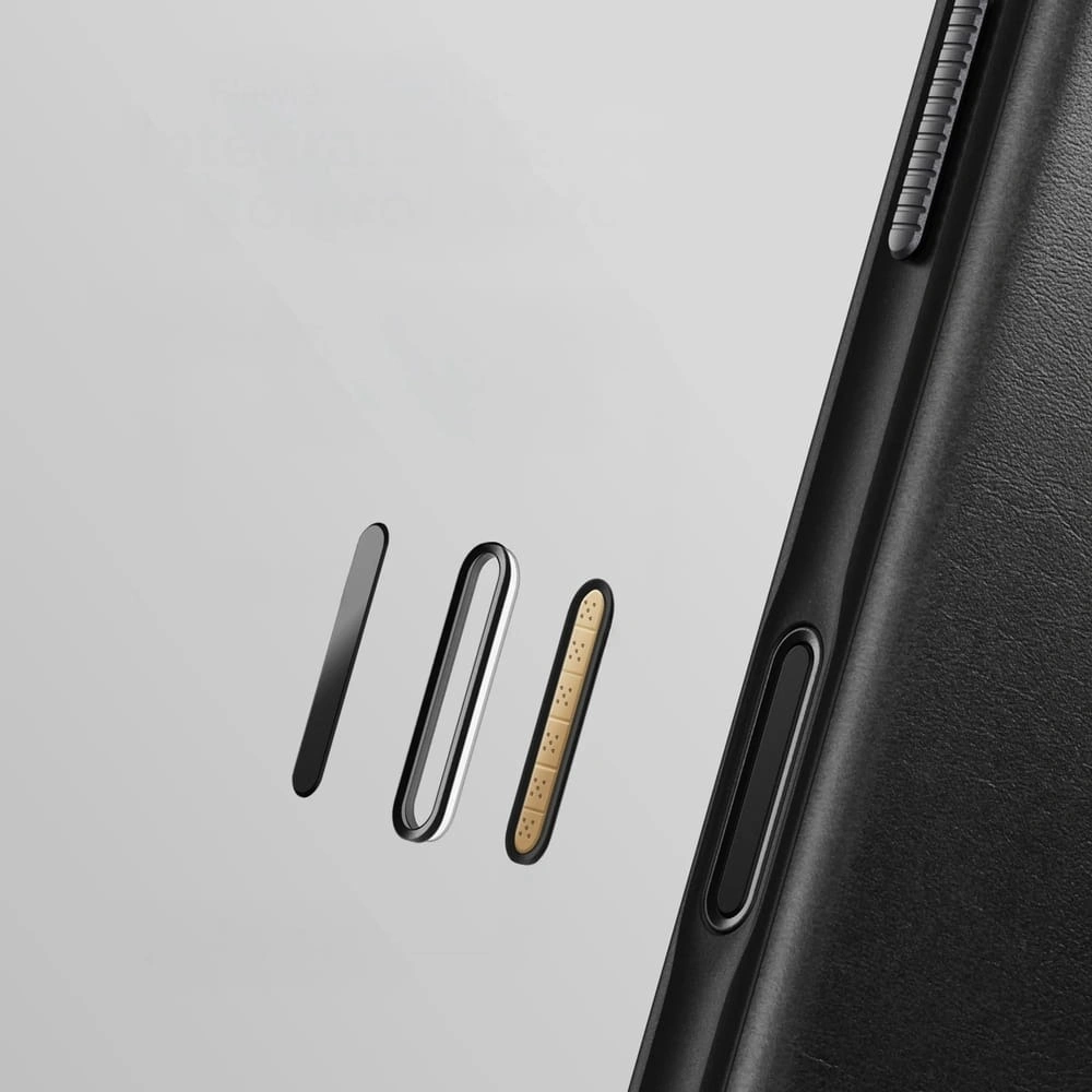 Skórzane etui NOMAD Modern Leather Folio do Apple iPhone 17 Pro kompatybilne z MagSafe, skóra Horween (black)