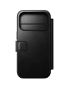 Skórzane etui NOMAD Modern Leather Folio do Apple iPhone 17 Pro kompatybilne z MagSafe, skóra Horween (black)
