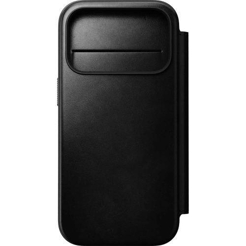 Skórzane etui NOMAD Modern Leather Folio do Apple iPhone 17 Pro kompatybilne z MagSafe, skóra Horween (black)