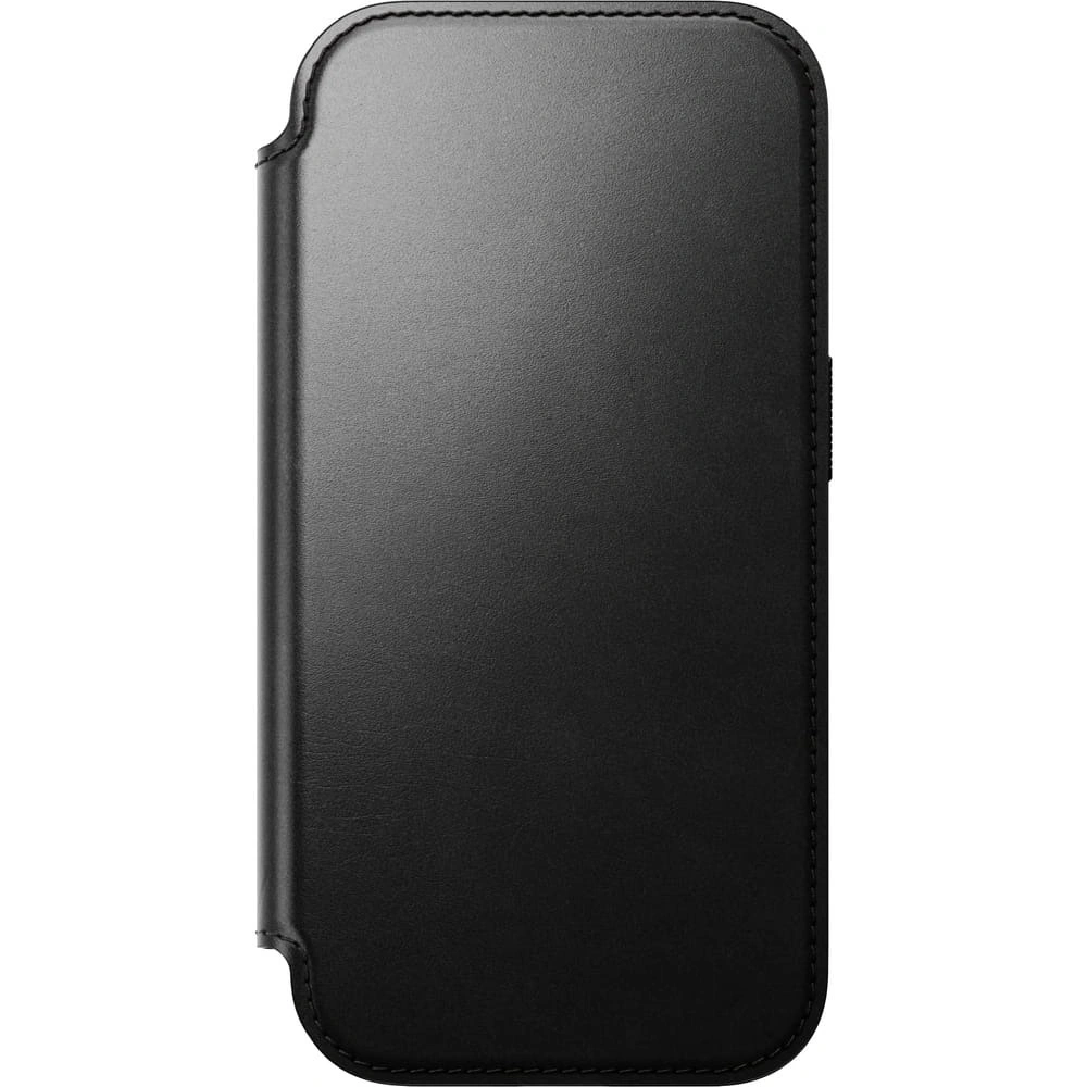 Skórzane etui NOMAD Modern Leather Folio do Apple iPhone 17 Pro kompatybilne z MagSafe, skóra Horween (black)
