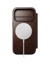 Skórzane etui NOMAD Modern Leather Folio do Apple iPhone 17 Pro Max kompatybilne z MagSafe, skóra Horween (rustic brown)