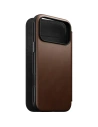 Skórzane etui NOMAD Modern Leather Folio do Apple iPhone 17 Pro Max kompatybilne z MagSafe (brown)