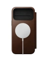 Skórzane etui NOMAD Modern Leather Folio do Apple iPhone 17 Pro Max kompatybilne z MagSafe (brown)