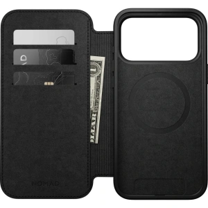 Skórzane etui NOMAD Modern Leather Folio do Apple iPhone 17 Pro Max kompatybilne z MagSafe (english tan-c)