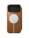 Skórzane etui NOMAD Modern Leather Folio do Apple iPhone 17 Pro Max kompatybilne z MagSafe (english tan-c)