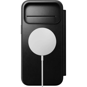 Skórzane etui NOMAD Modern Leather Folio do Apple iPhone 17 Pro Max kompatybilne z MagSafe, skóra Horween (black)