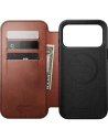 Skórzane etui NOMAD Modern Leather Folio do Apple iPhone 17 Pro Max kompatybilne z MagSafe, skóra Horween (olde dublin) [eol]