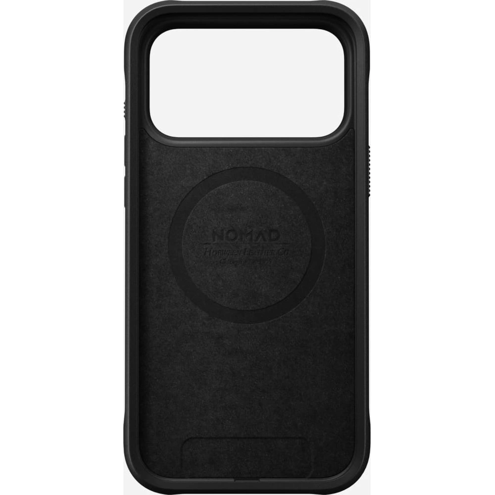Skórzane etui NOMAD Rugged Leather Case do Apple iPhone 17 Pro Max kompatybilne z MagSafe, skóra Horween (black)