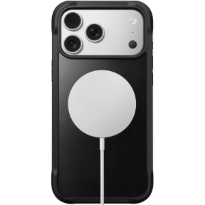 Skórzane etui NOMAD Rugged Leather Case do Apple iPhone 17 Pro Max kompatybilne z MagSafe, skóra Horween (black)