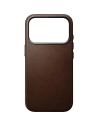 Skórzane etui NOMAD Traditional Leather Case do Apple iPhone 17 Pro kompatybilne z MagSafe (brown)