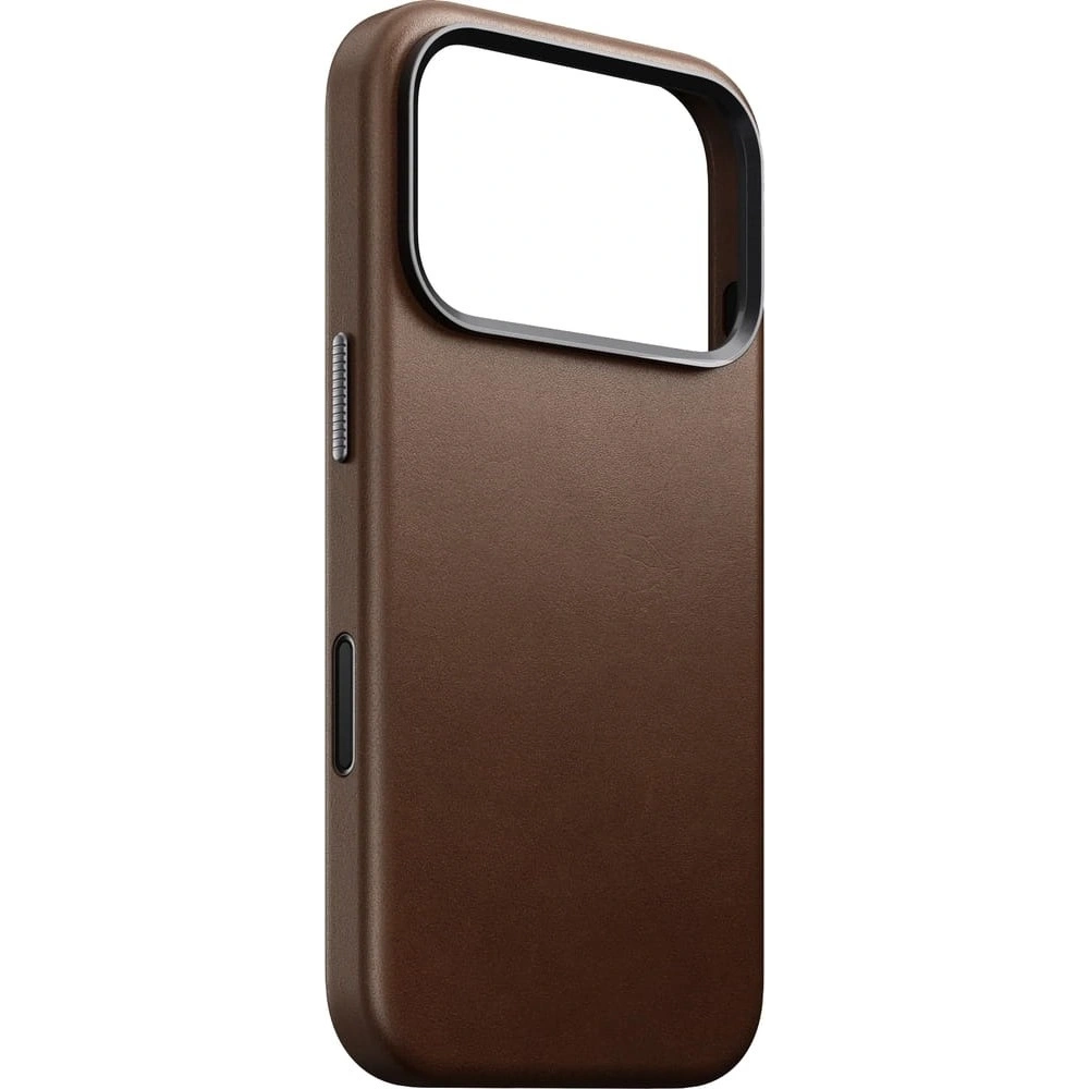 Skórzane etui NOMAD Traditional Leather Case do Apple iPhone 17 Pro kompatybilne z MagSafe (brown)