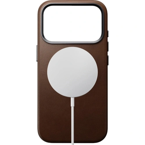 Skórzane etui NOMAD Traditional Leather Case do Apple iPhone 17 Pro kompatybilne z MagSafe (brown)