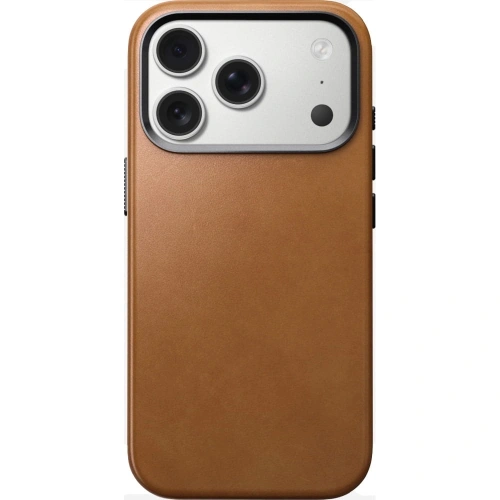 Skórzane etui NOMAD Traditional Leather Case do Apple iPhone 17 Pro kompatybilne z MagSafe (english tan-c)