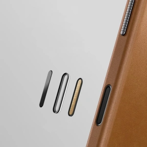 Skórzane etui NOMAD Traditional Leather Case do Apple iPhone 17 Pro kompatybilne z MagSafe (english tan-c)