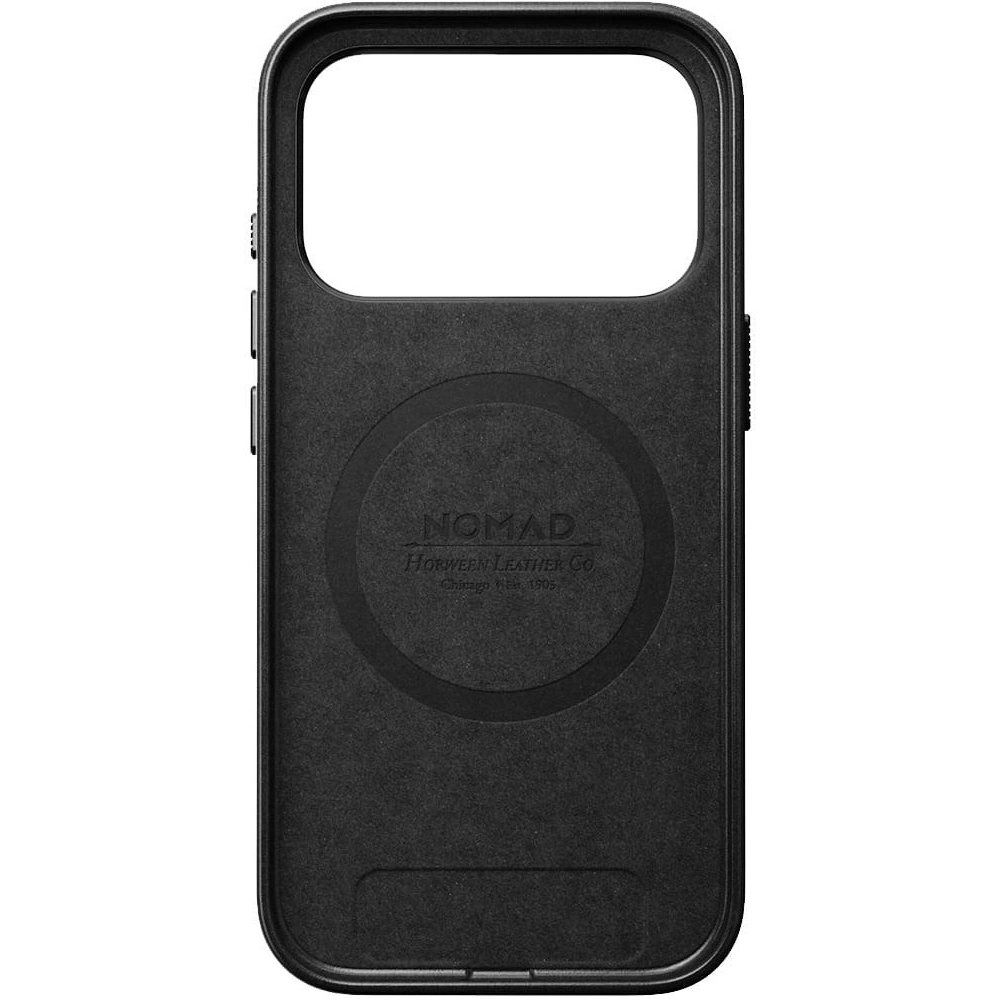 Skórzane etui NOMAD Traditional Leather Case do Apple iPhone 17 Pro kompatybilne z MagSafe, skóra Horween (black)
