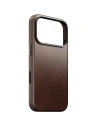 Skórzane etui NOMAD Traditional Leather Case do Apple iPhone 17 Pro kompatybilne z MagSafe, skóra Horween (rustic brown)